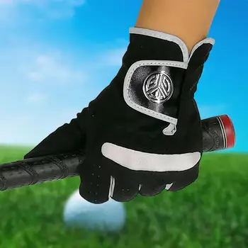 Перчатки для гольфа Противоскользящие Дышащие Принадлежности для гольфа Надежная Компрессионная перчатка для гольфа на открытом воздухе
