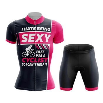 2023 Женская велосипедная одежда Модный Женский комплект велосипедных шорт Открытый Горный Велосипедный костюм Платье велосипедиста Велосипедная одежда Fietskleding Dames